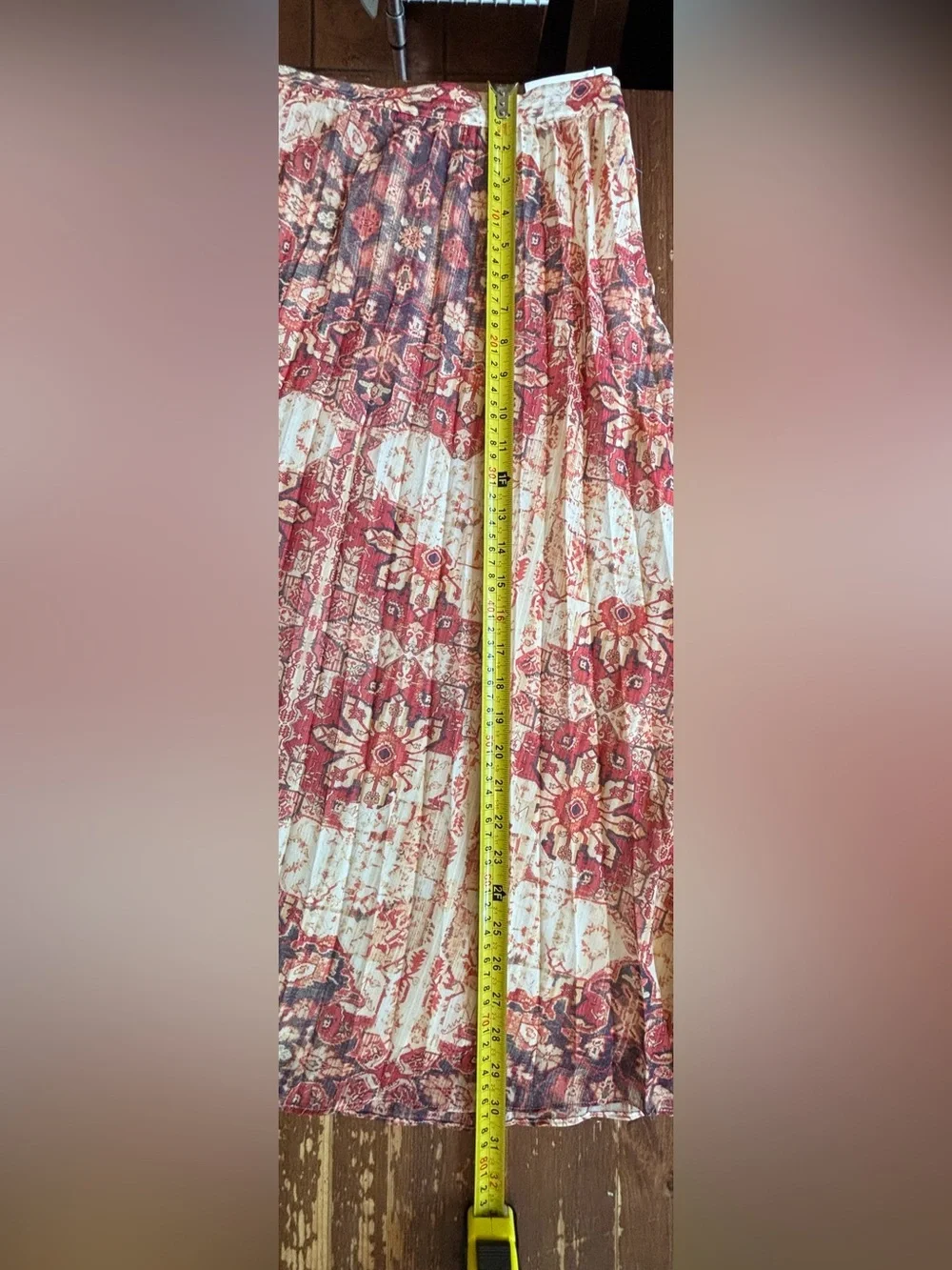 Anthropologie Akemi and Kin pleated Laurel Canyon midi skirt. Small. NWT - Picture 6 of 12